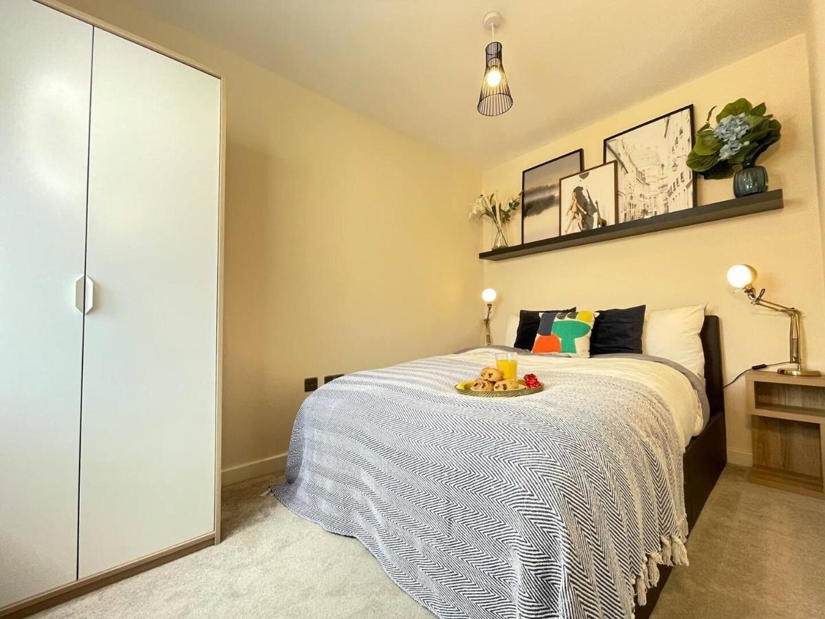 Chic Manchester Townhouse Near Old Trafford Dış mekan fotoğraf