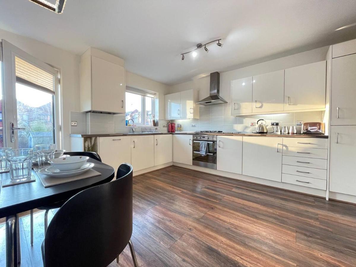 Chic Manchester Townhouse Near Old Trafford Dış mekan fotoğraf