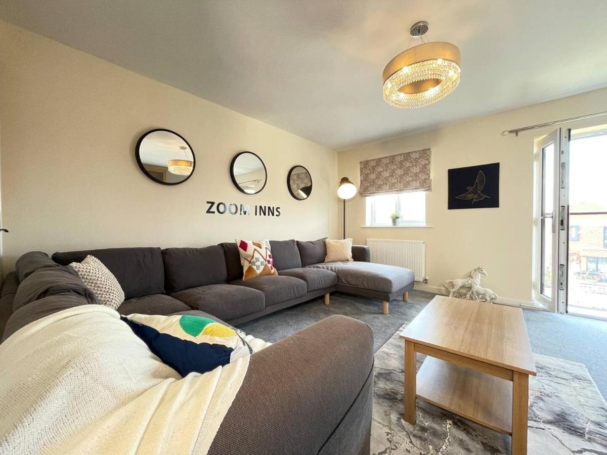 Chic Manchester Townhouse Near Old Trafford Dış mekan fotoğraf